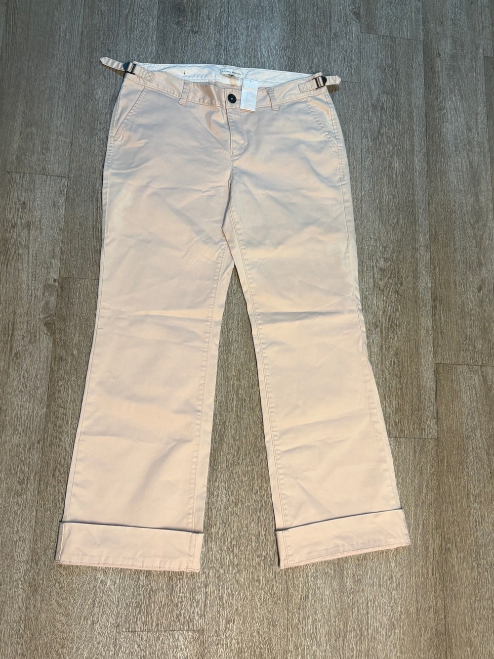 BANANA REPUBLIC TAN CHINO CUFFED PANTS SIZE 10R
